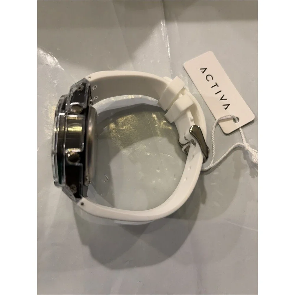 Activa Kaleido X Invicta Men's Digital Watch - 44.2mm, White Grey ACW2100-003